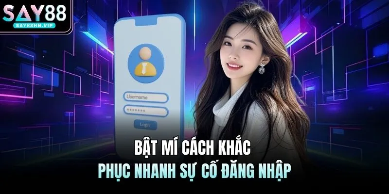 Bật mí cách khắc phục nhanh sự cố đăng nhập