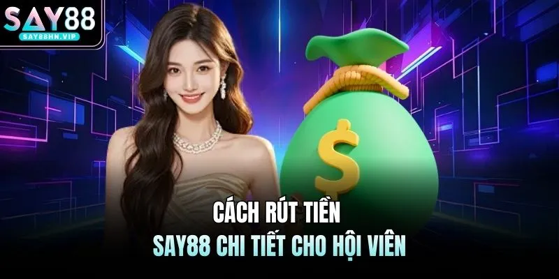 Cách rút tiền SAY88 chi tiết cho hội viên