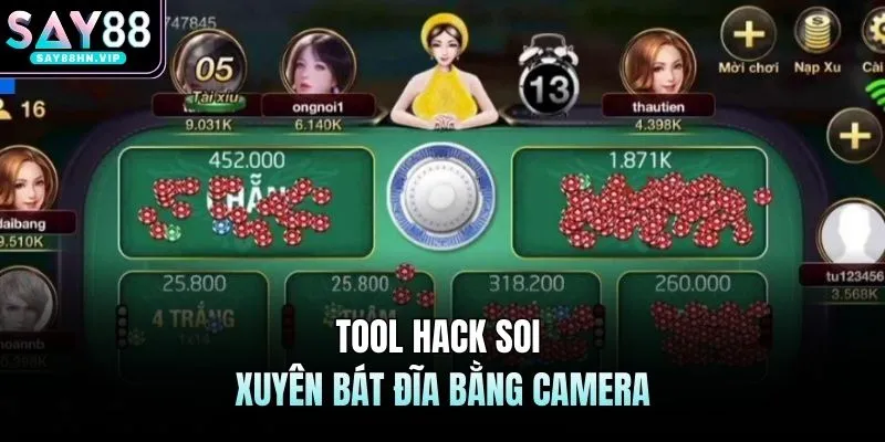 Tool hack soi nhiều đĩa bằng camera